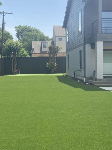 Fake Grass installed by The Perfect Lawn