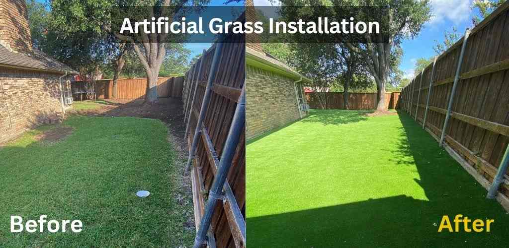 Artificial Grass Installation in Dallas Texas , artificial grass free quote